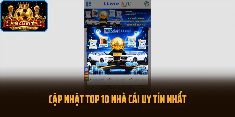 Cập nhật thương hiệu hot trong top 10 nhà cái uy tín nhất