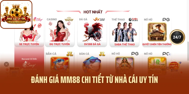Đánh Giá MM88 Chi Tiết Từ NHÀ CÁI UY TÍN