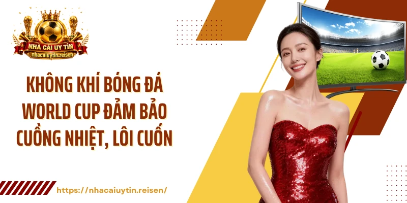 Không khí bóng đá World Cup đảm bảo cuồng nhiệt, lôi cuốn