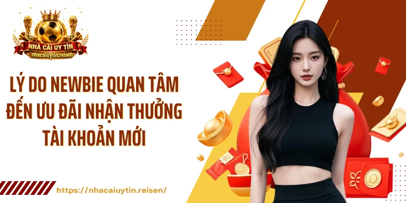 Lý do newbie quan tâm đến ưu đãi nhận thưởng tài khoản mới