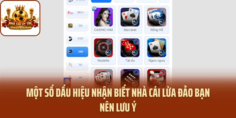 Một số dấu hiệu nhận biết nhà cái lừa đảo bạn nên lưu ý