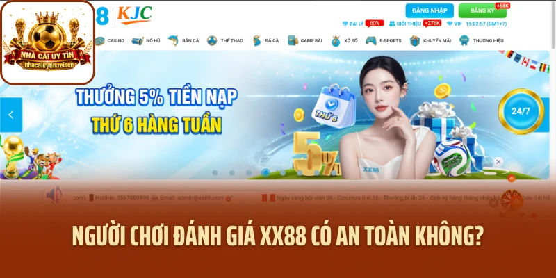 Người chơi đánh giá XX88 có an toàn không?