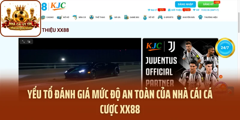 Yếu tố đánh giá mức độ an toàn của nhà cái cá cược XX88